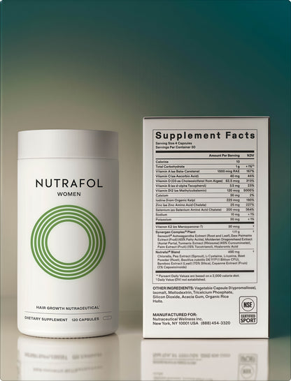 Women’s Hair Support Supplement for Fuller-Looking Hair