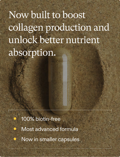 Women’s Hair Support Supplement for Fuller-Looking Hair