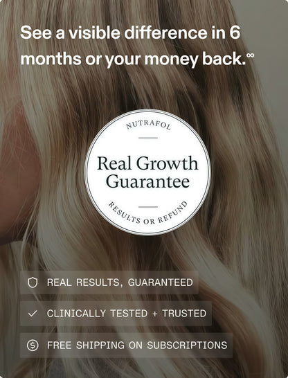 Women’s Hair Wellness Supplement for Thicker-Looking Hair